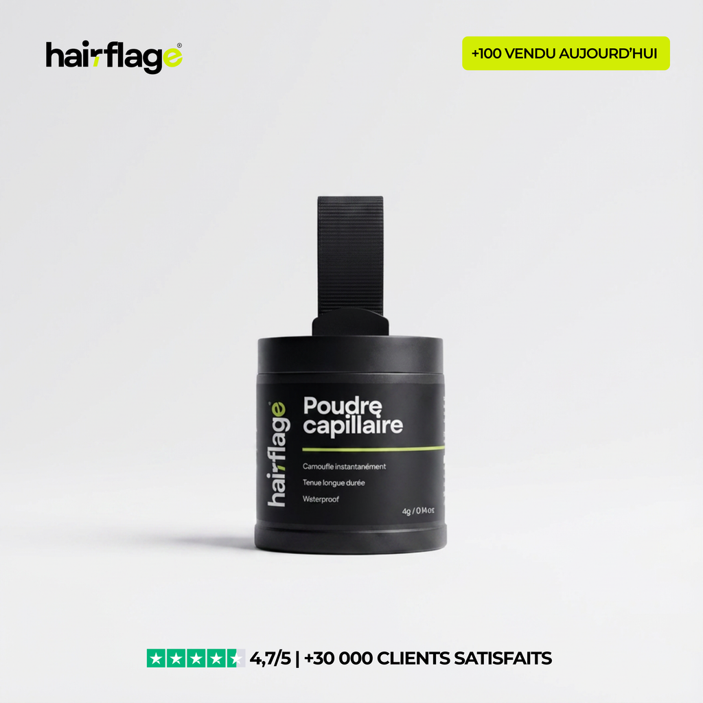 Poudre Hairflage® - Camouflage capillaire