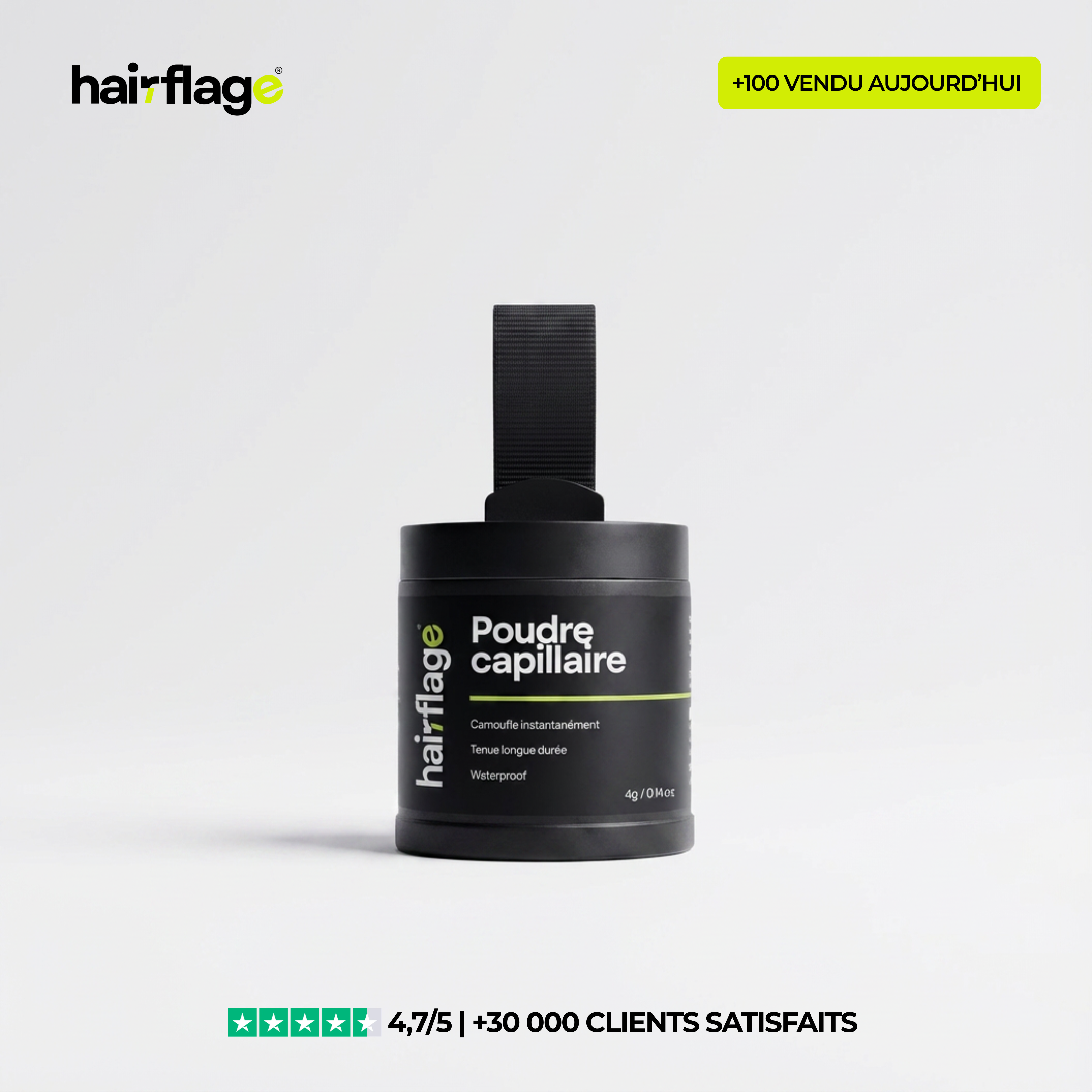 Poudre Hairflage® - Camouflage capillaire