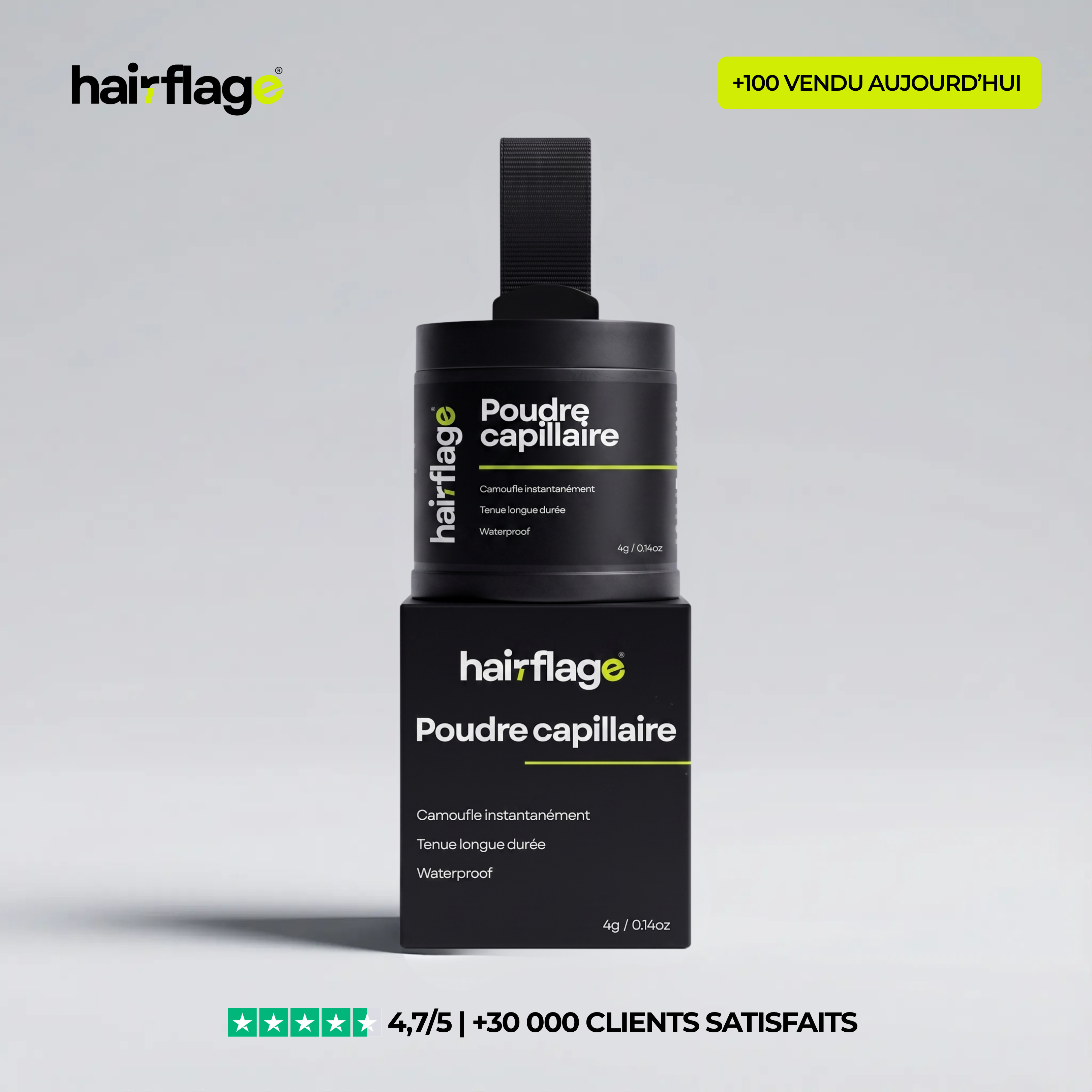 Poudre Hairflage® - Camouflage capillaire